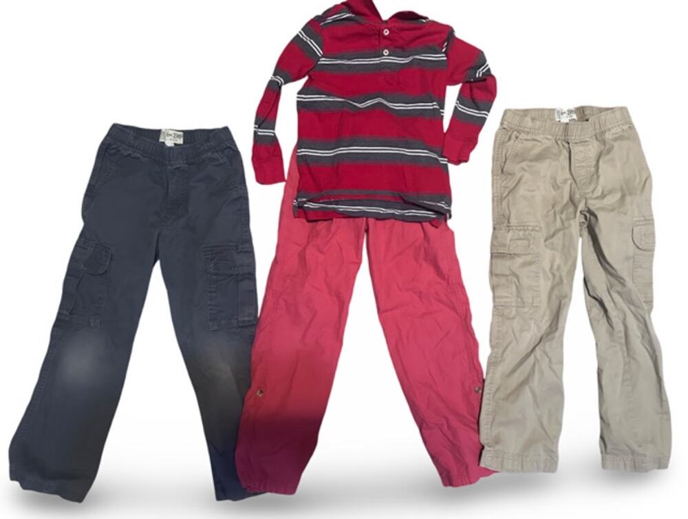 Size 8 Clothing Lot 4 Pc Children's Place Cargo Pants and Shirt